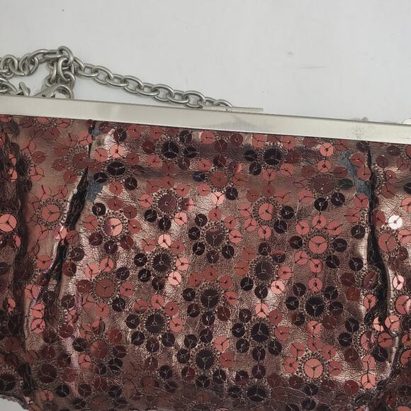 Unlisted | Pleats to Meet You Star Sequin Clutch Small Handbag - Picture 6 of 14